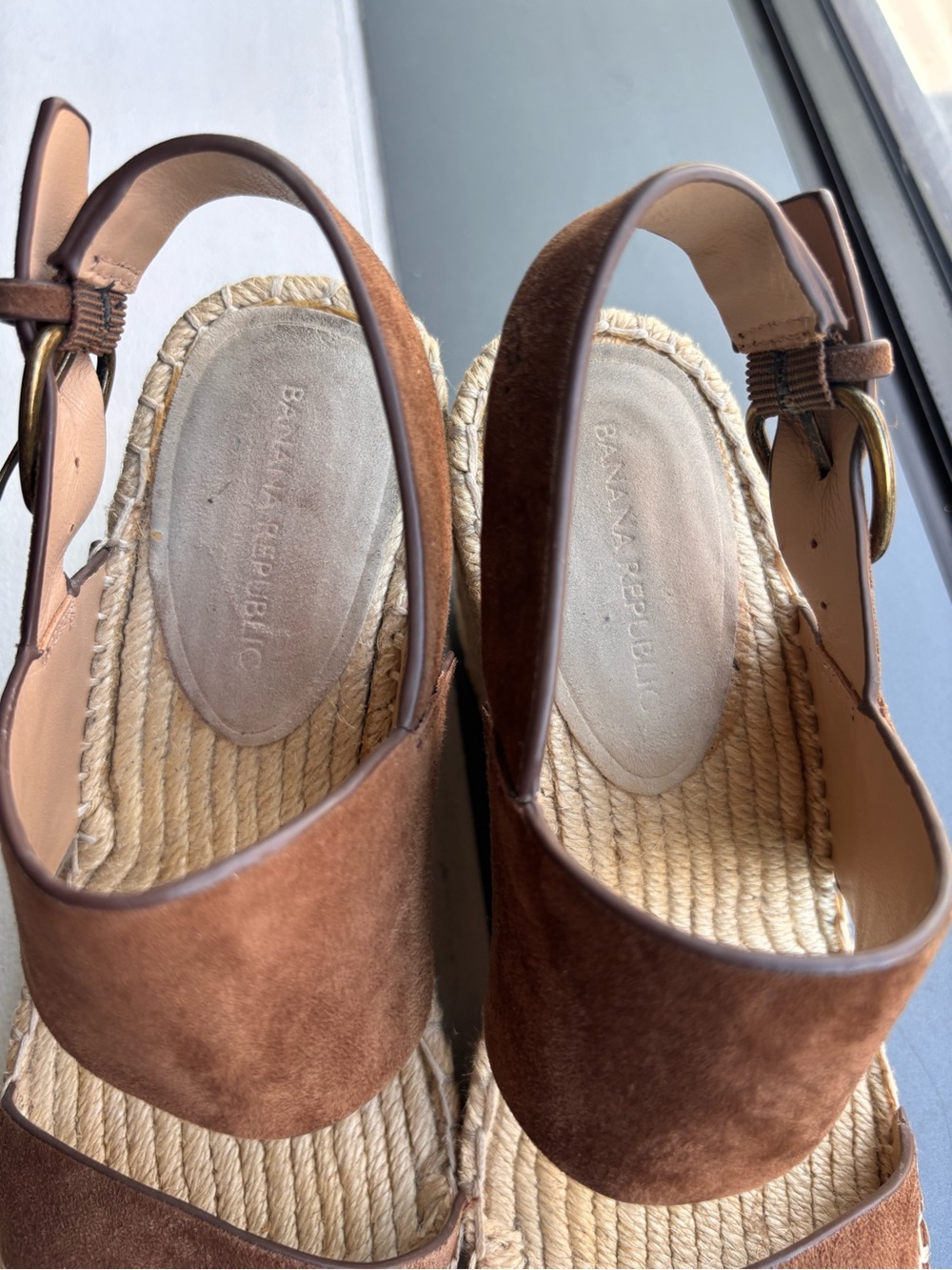 Banana Republic ESPADRILLE WEDGE SANDAL - Picture 8 of 11